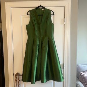 Kay Unger New York Kelly Green Cocktail Dress Size 12